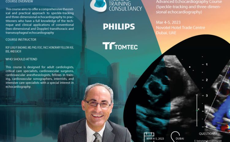 Advanced Echocardiography Speckle-tracking and 3D Course